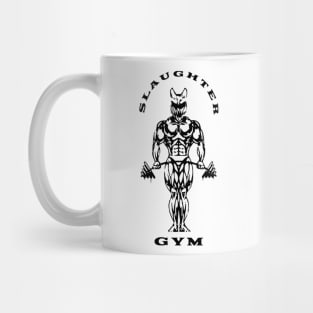 Slaughter to prevail merch slaughter gym white Mug